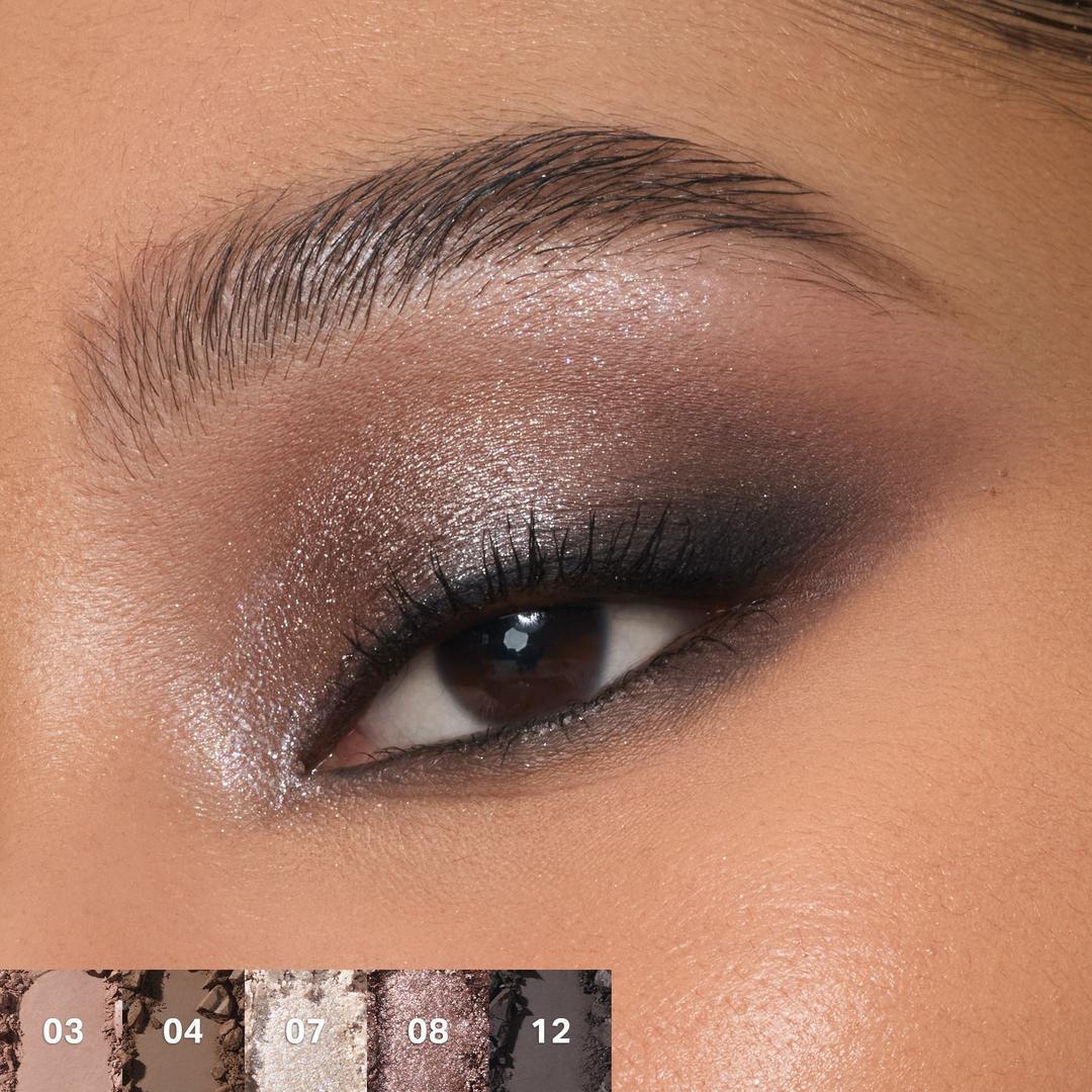 Morphe ChromaPlus 12-Pan Eyeshadow Palette | Moon Stone