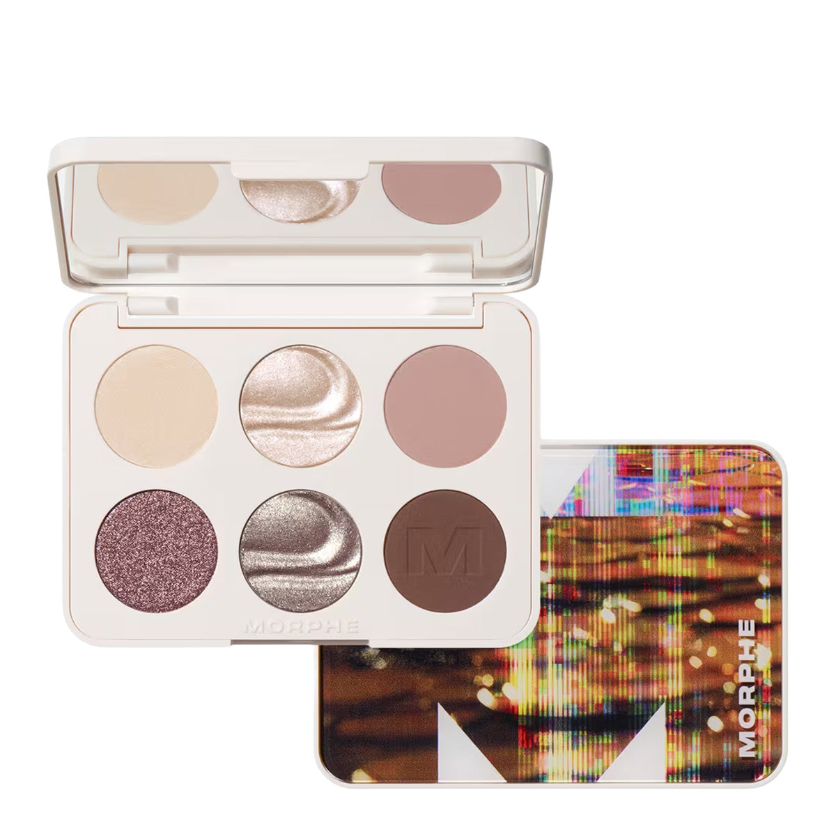 Morphe ChromaPlus 6-Pan Eyeshadow Palette | Rich Glitch