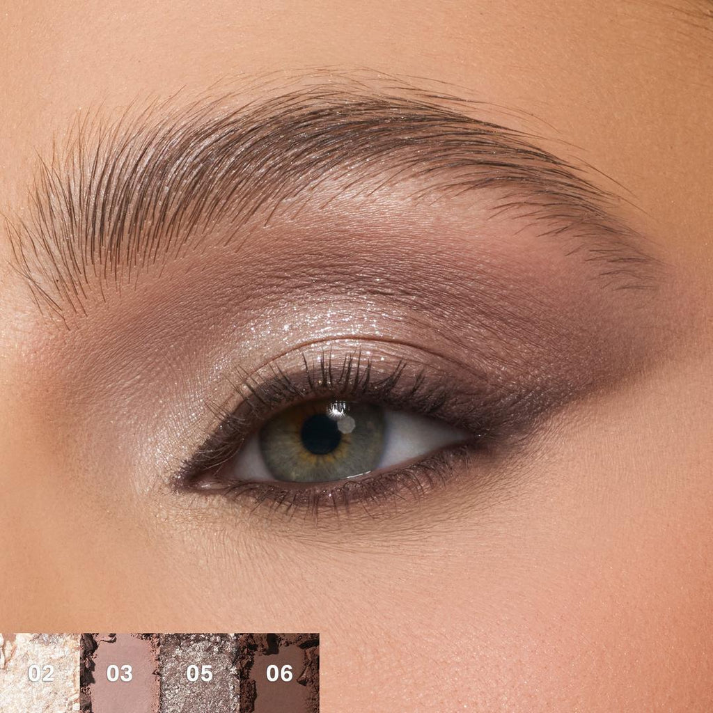 Morphe ChromaPlus 6-Pan Eyeshadow Palette | Rich Glitch