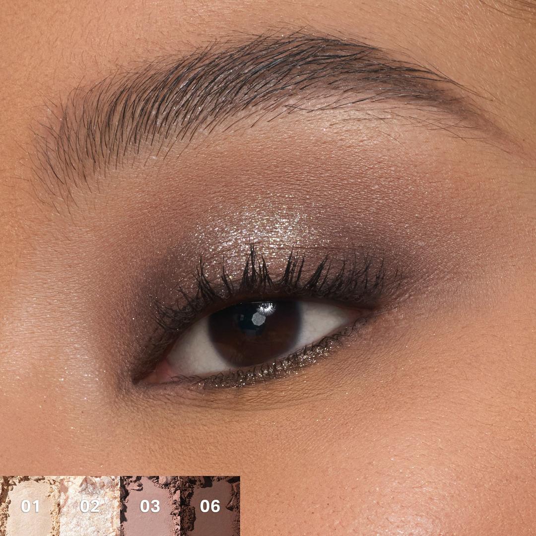Morphe ChromaPlus 6-Pan Eyeshadow Palette | Rich Glitch