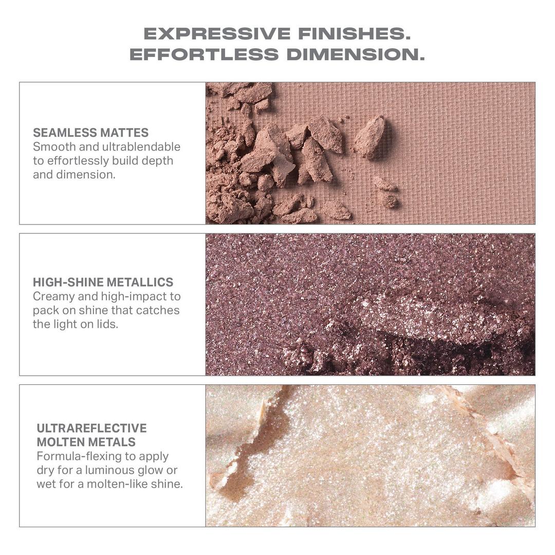 Morphe ChromaPlus 6-Pan Eyeshadow Palette | Rich Glitch