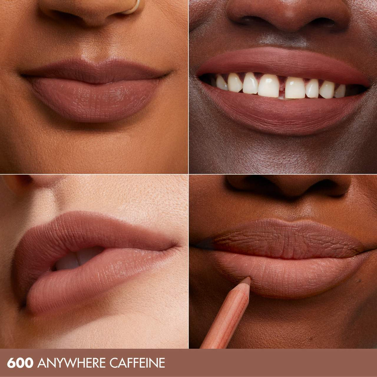 Make Up For Ever Artist Color Pencil Lip & Eye Liner | 600 Anywhere Caffeine