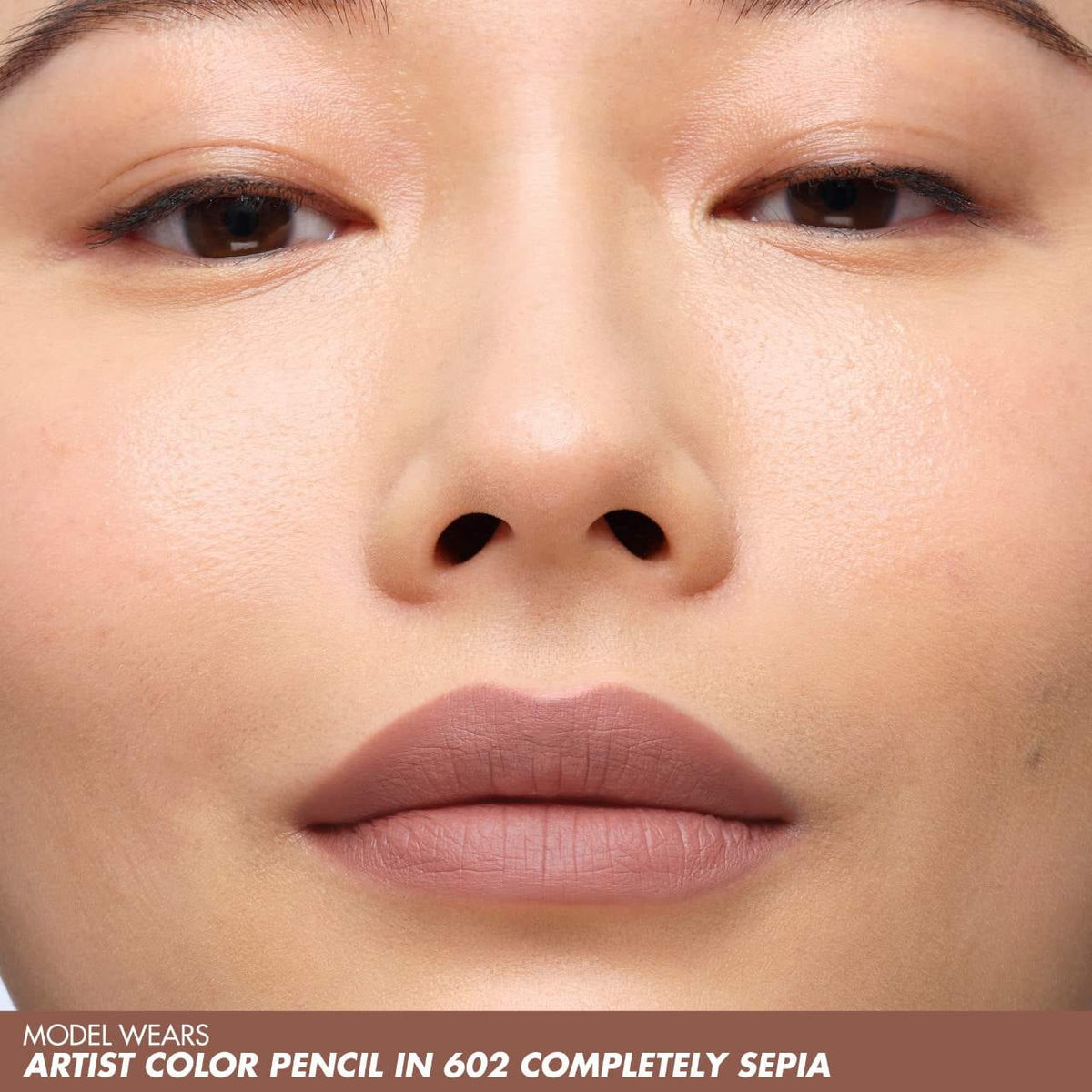 Make Up For Ever Artist Color Pencil Lip & Eye Liner | 602 Completely Sepia