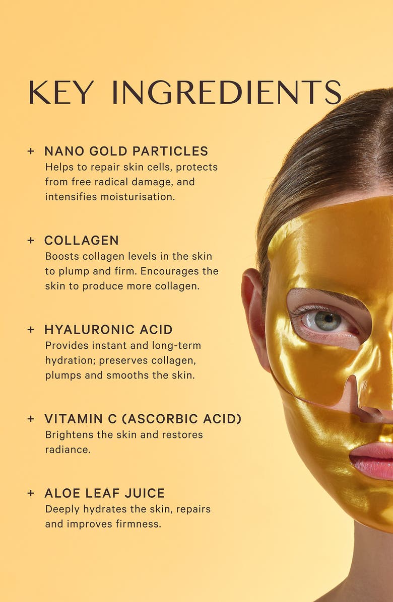 MZ Skin Hydra-Lift Gold Face Mask 1 Hydrogel Face Mask