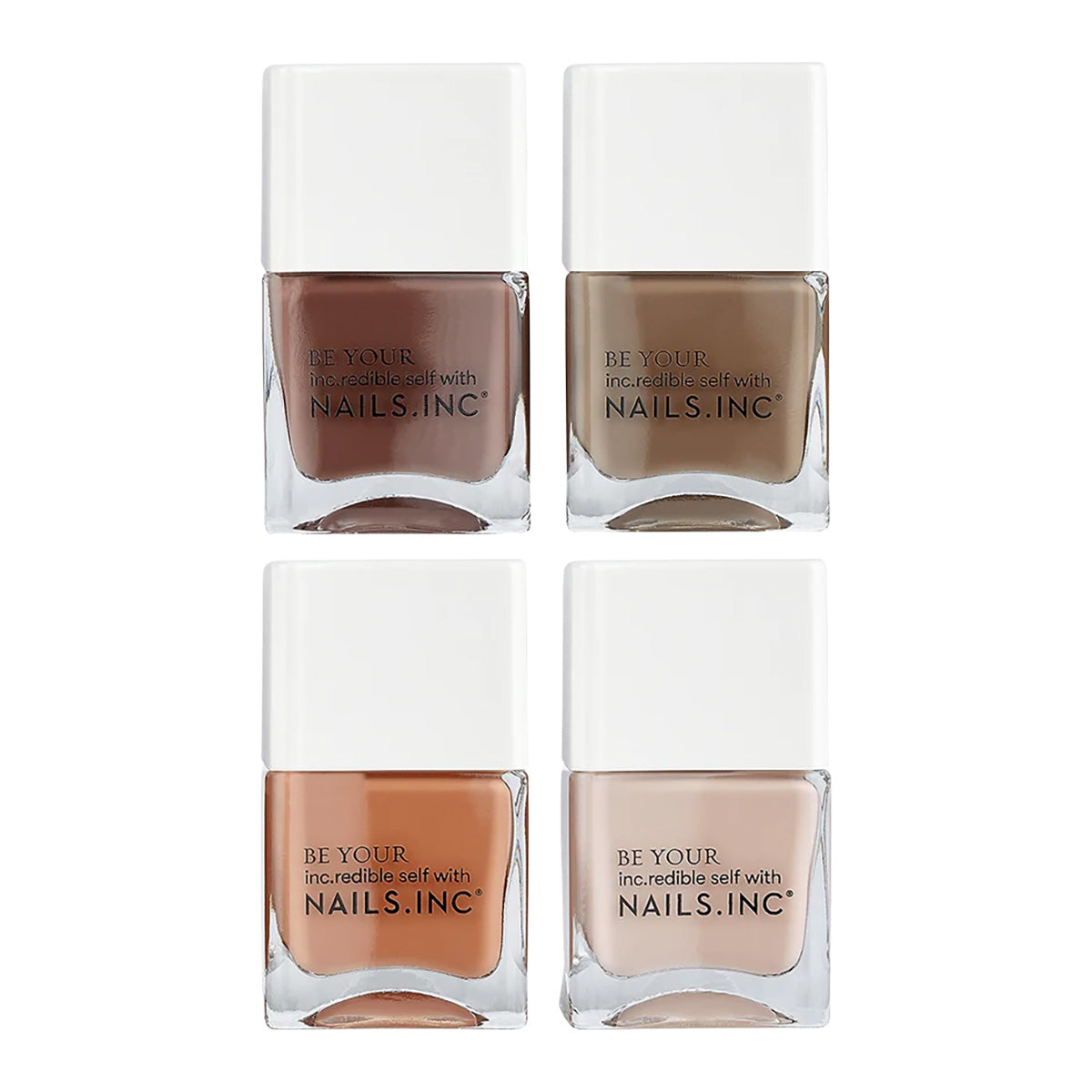 Nails Inc Keep It Tonal Nail Polish Set