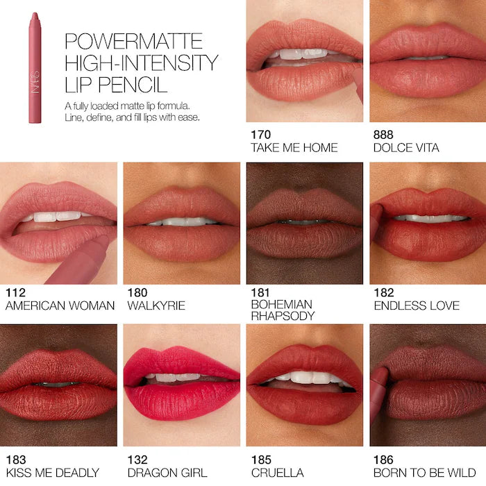 NARS Powermatte High-Intensity Lip Pencil Mini 1.6 g | Cruella