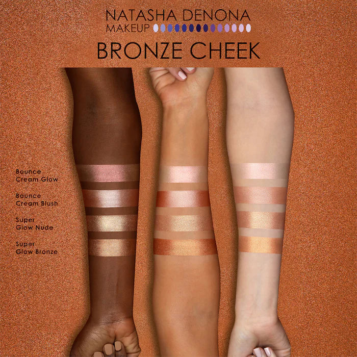 Natasha Denona Bronze Cheek Face Glow Palette