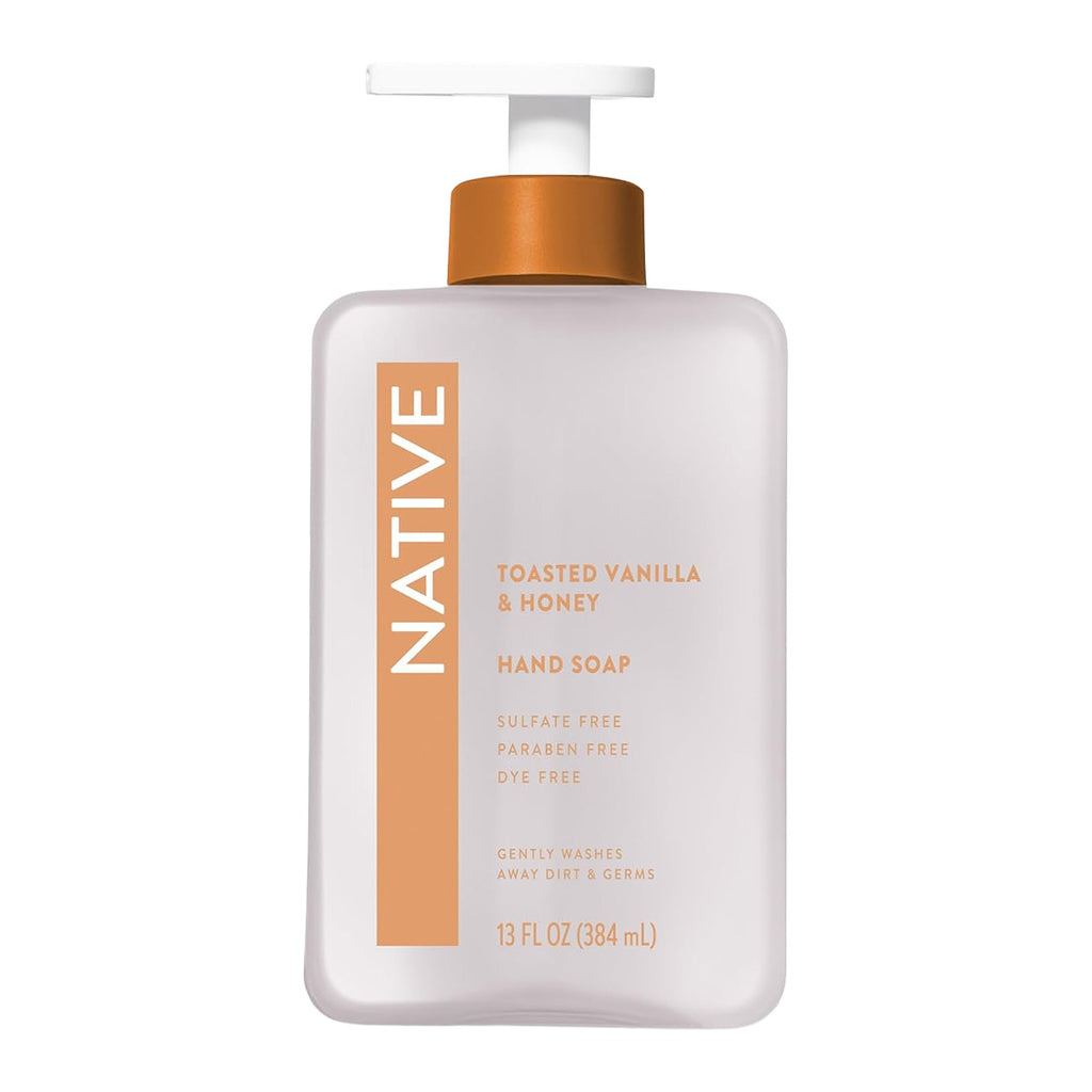 Native Toasted Vanilla & Honey Hand Soap 384 ml / 13 oz
