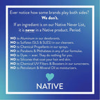 Native Toasted Vanilla & Honey Hand Soap 384 ml / 13 oz