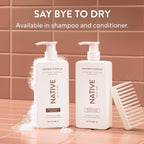 Native Coconut & Vanilla Clean Shampoo + Conditioner Set 2 x 487 ml / 16.5 oz