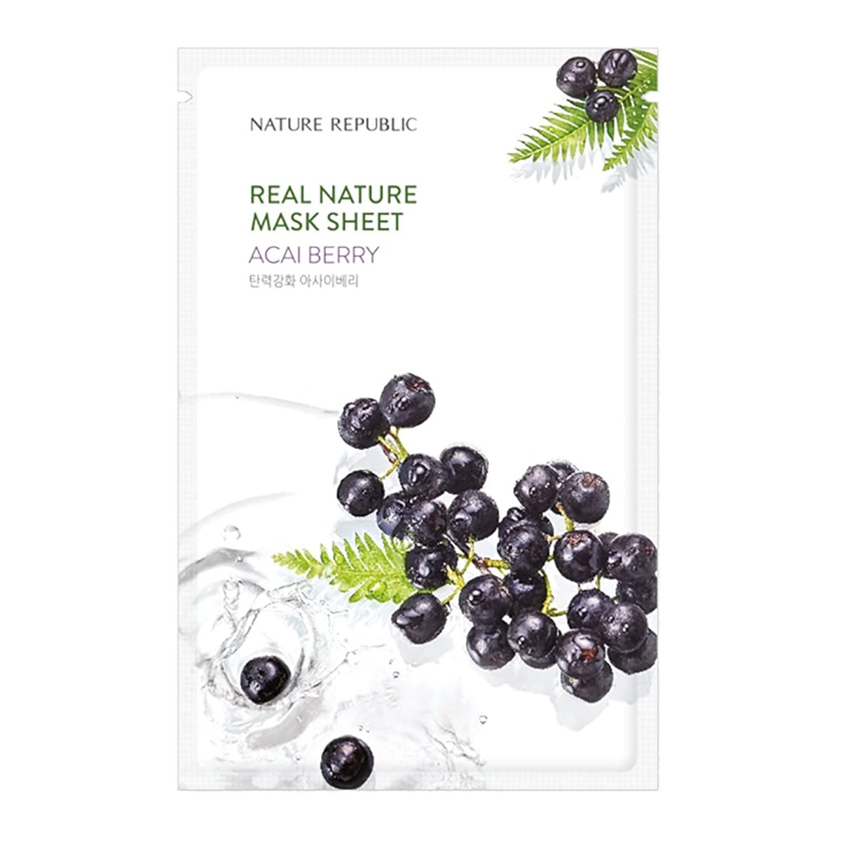Nature Republic Real Nature Acai Berry Mask Sheet (1ea)