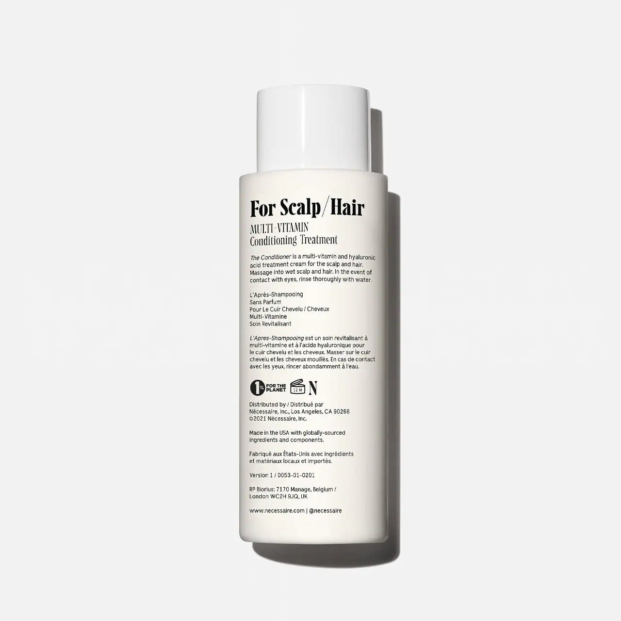 Nécessaire The Conditioner Fragrance Free 250 ml