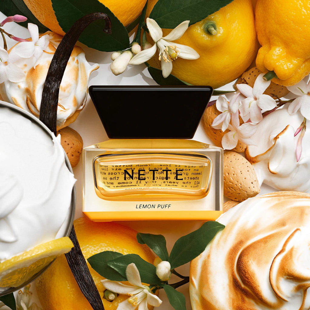 Nette Lemon Puff Eau de Parfum with Vanilla 0.33 oz / 10 ml