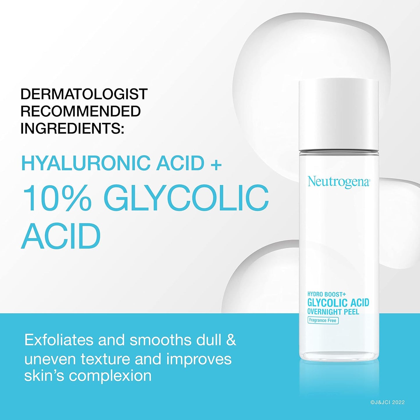 Neutrogena Hydro Boost 10% Glycolic Acid Overnight Peel 94 ml