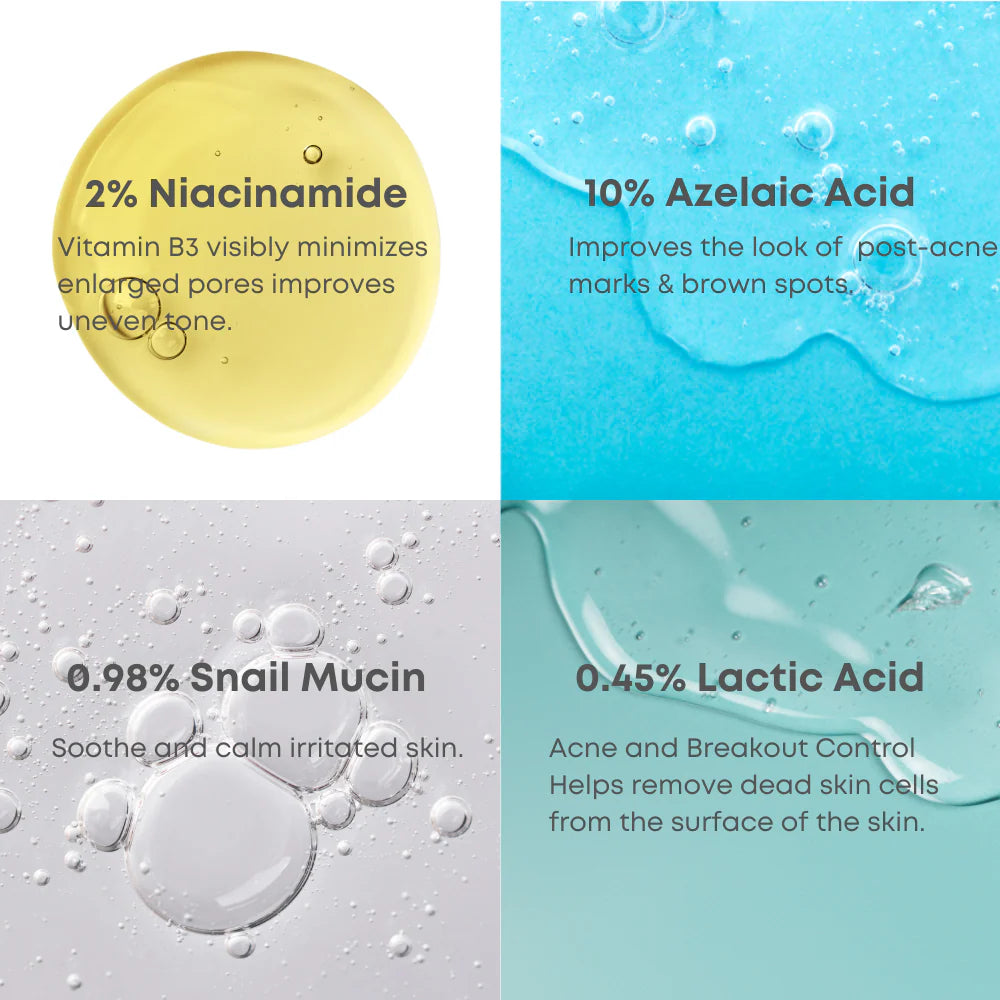 Nineless A-Control 10% Azelaic Acid Serum 30 ml
