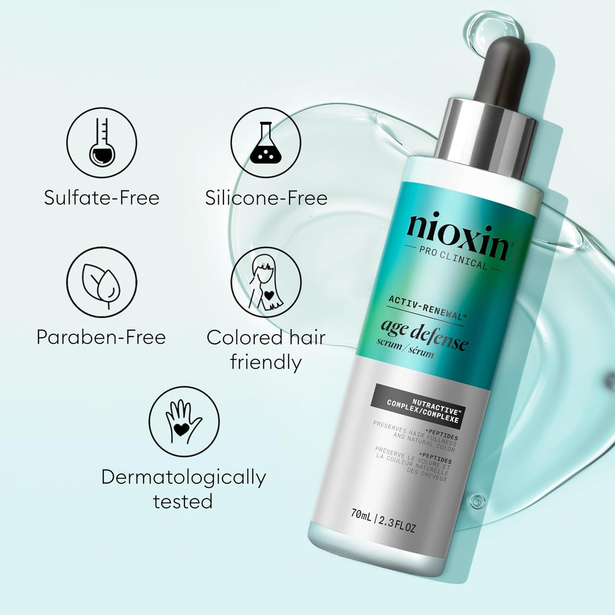 Nioxin Age Defense Serum 70 ml / 2.36 oz