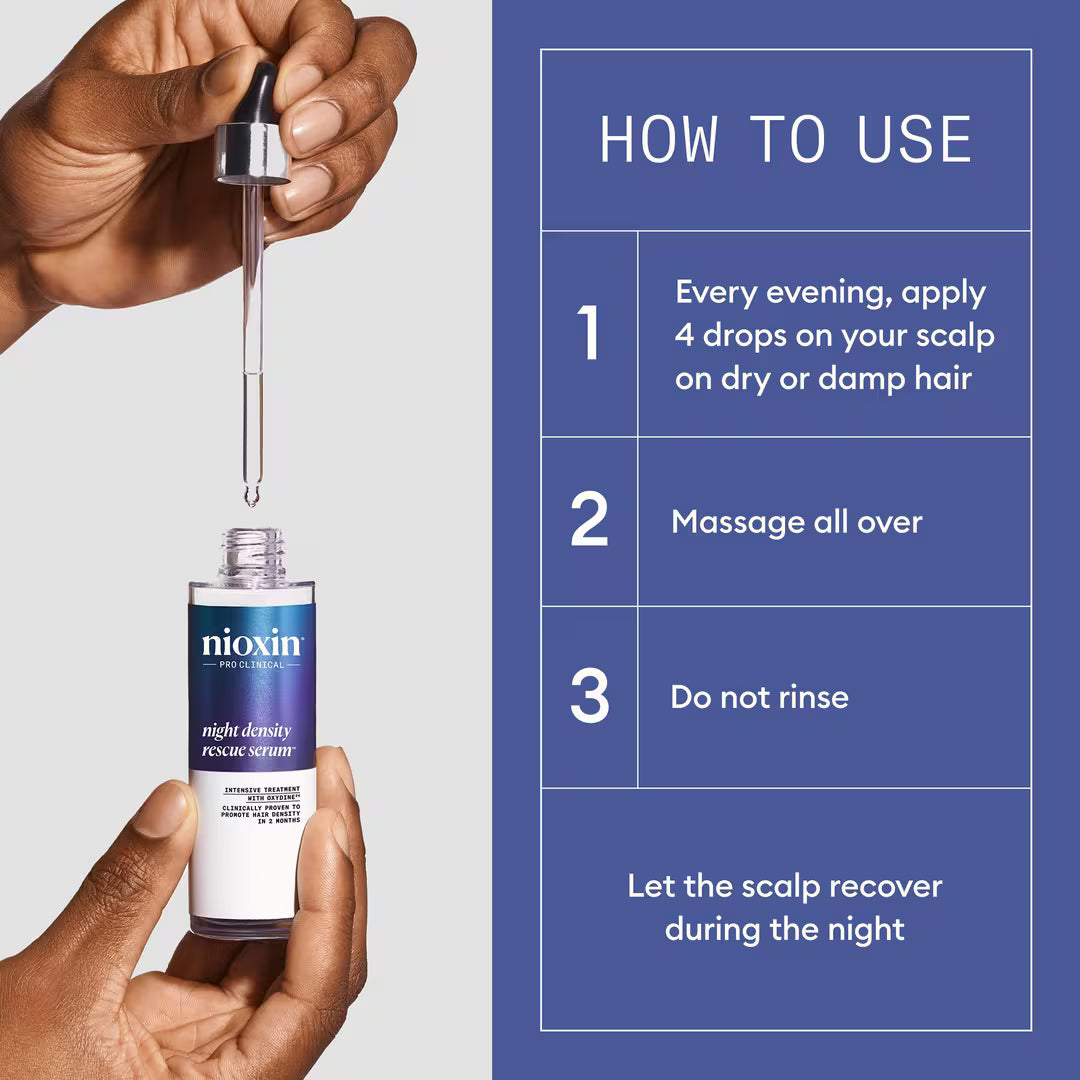 Nioxin Night Density Rescue Serum 70 ml / 2.3 oz