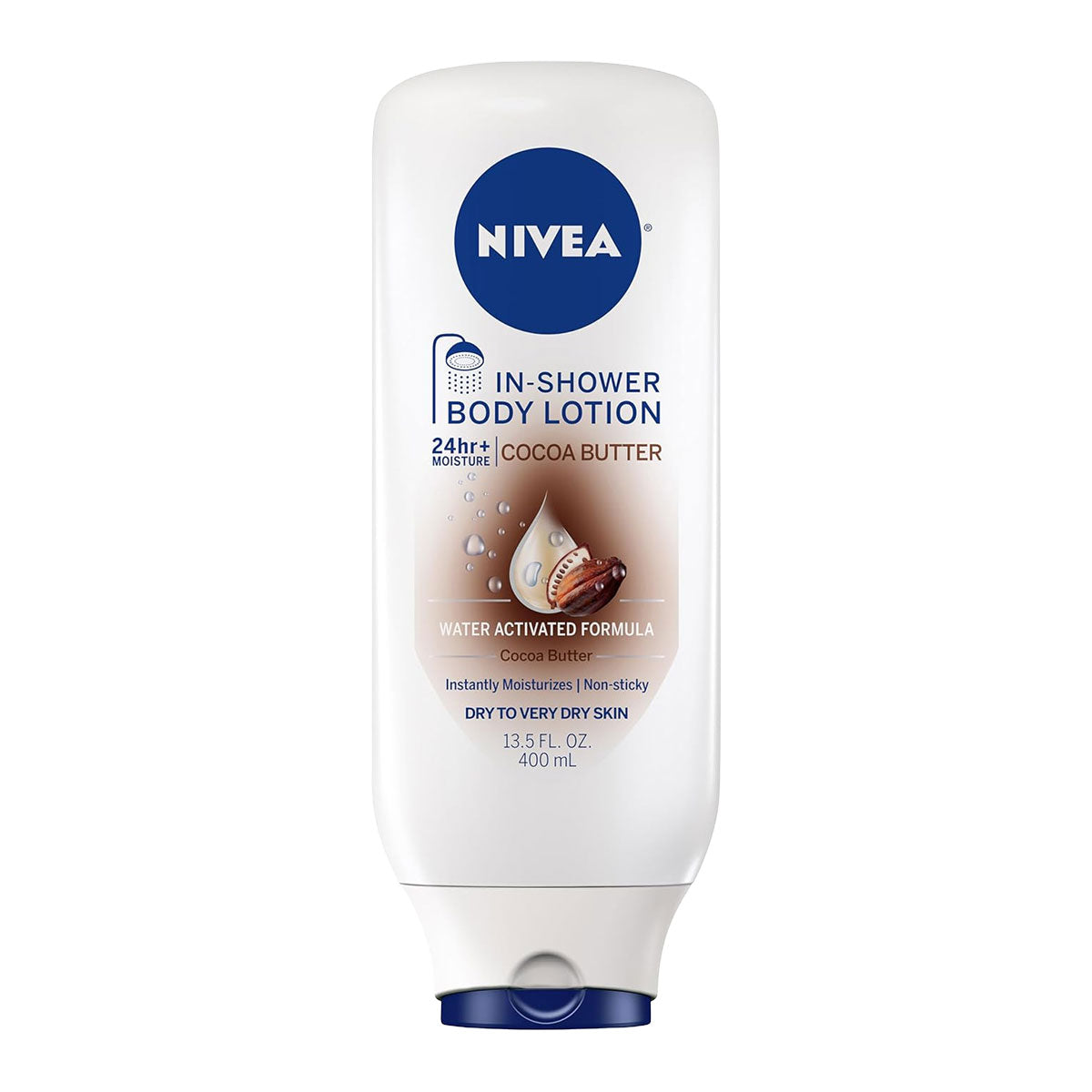 Nivea In Shower Cocoa Butter Body Lotion 400 ml / 13.5 oz