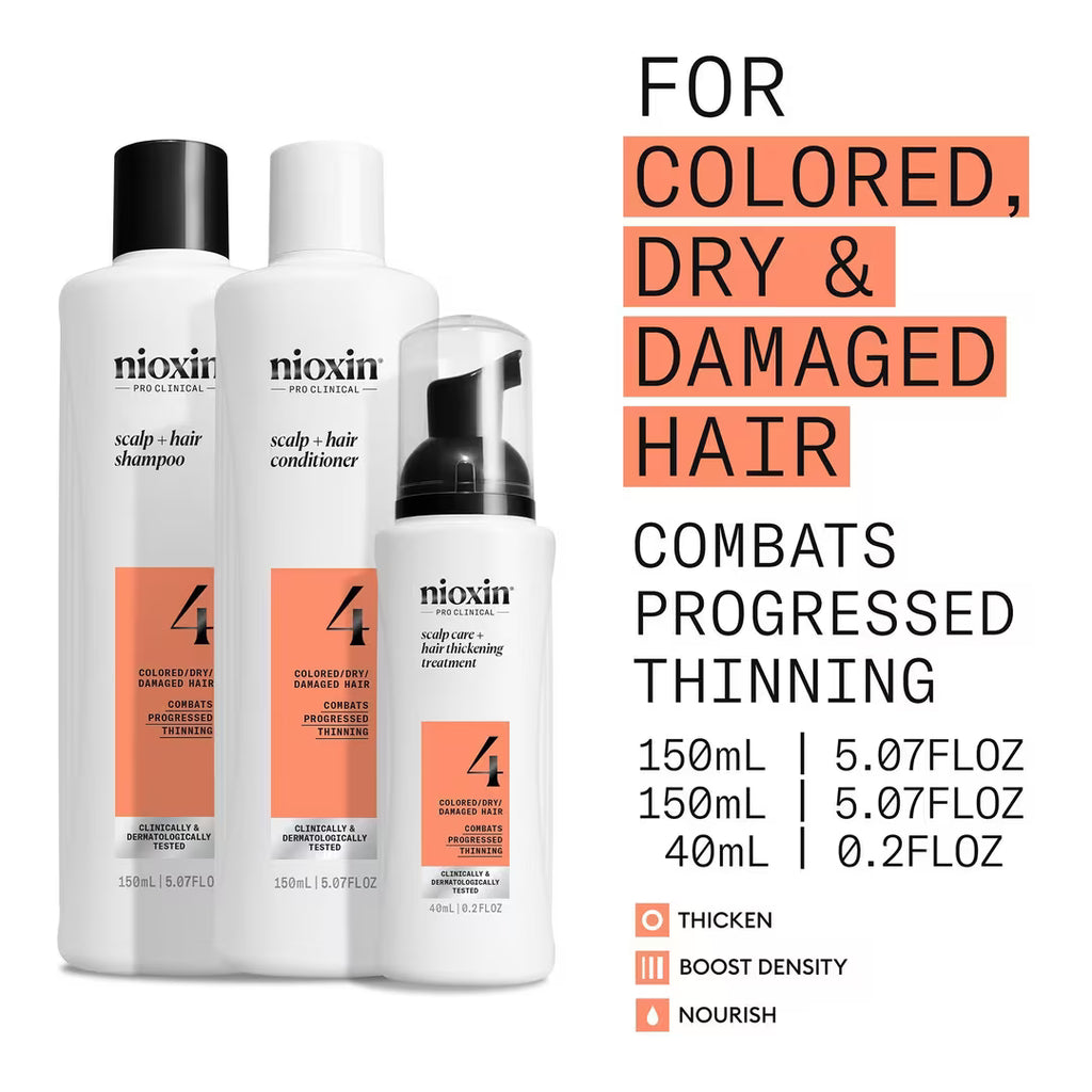 Nioxin Scalp + Hair Thickening System 4 Kit