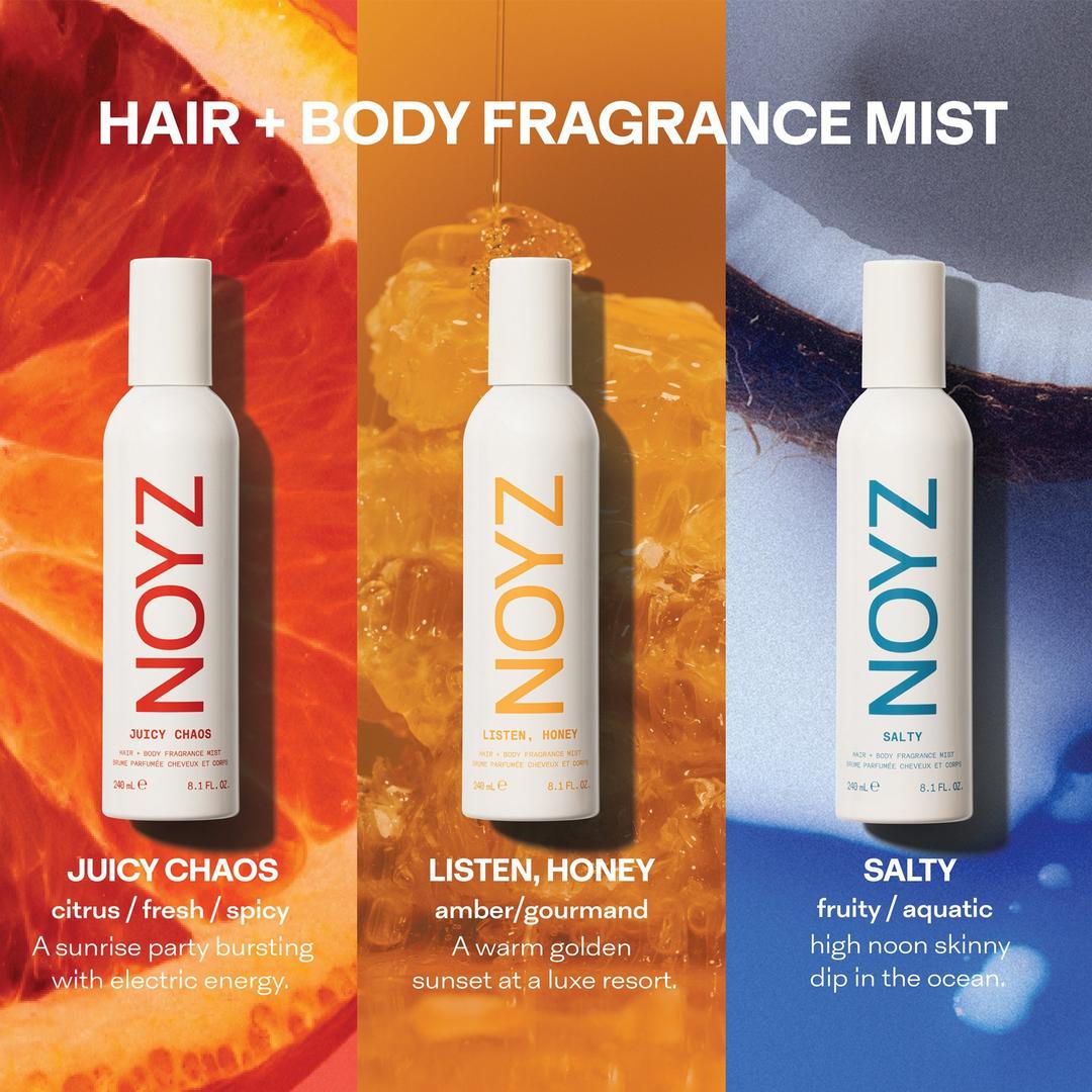 NOYZ Salty Hair + Body Fragrance Mist 240 ml / 8.1 oz