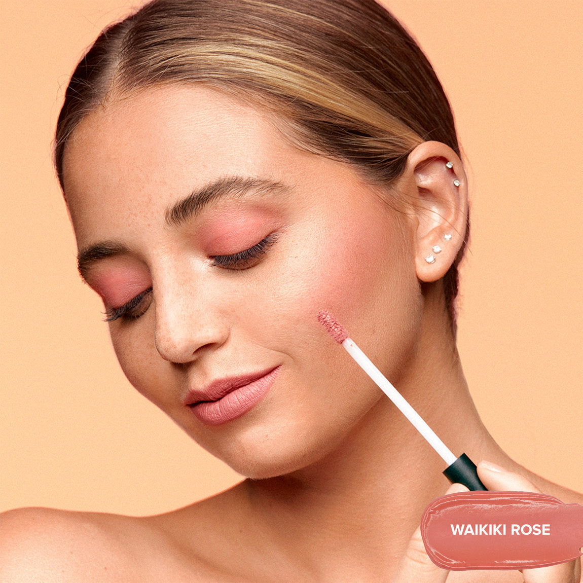 Nudestix Magnetic Lip Plush Paints | Waikiki Rose
