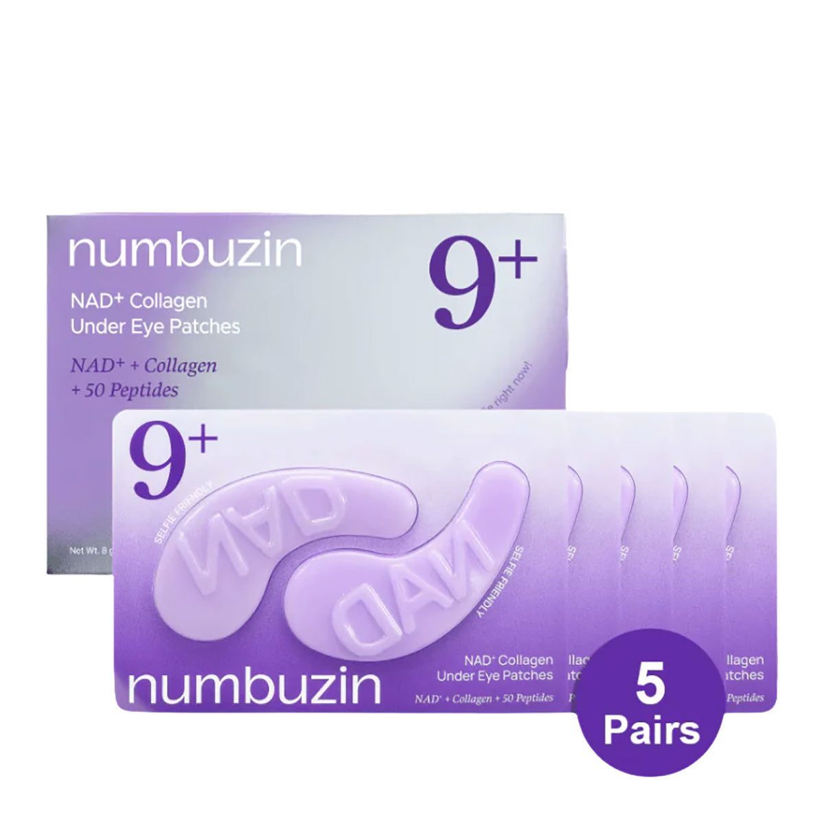 Numbuzin No.9 NAD Collagen Under Eye Patches (5ea)