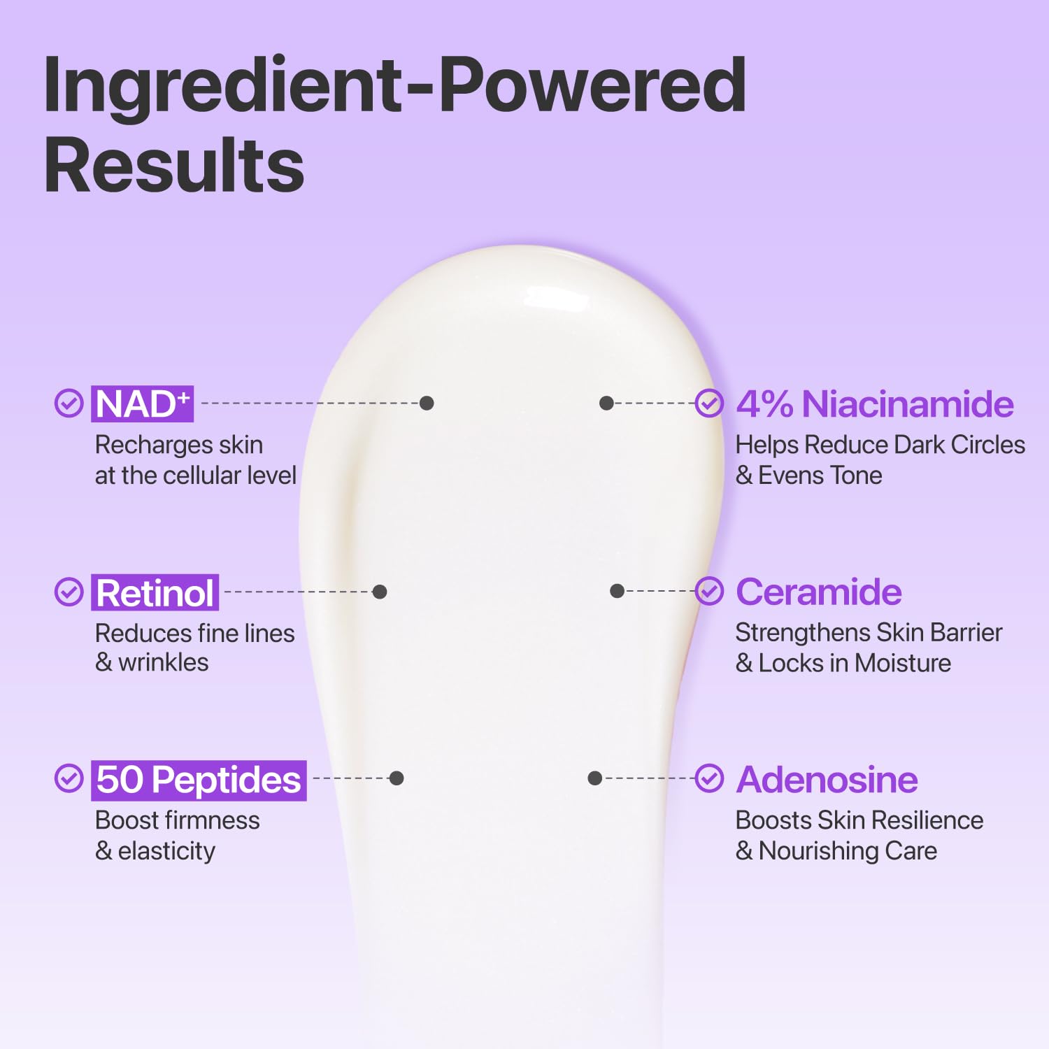 Numbuzin No.9 NAD Retinol Volumetox Eye Cream 10 ml