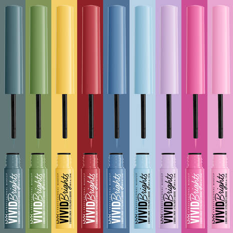 NYX Vivid Brights Matte Liquid Eyeliner | Sneaky Pink