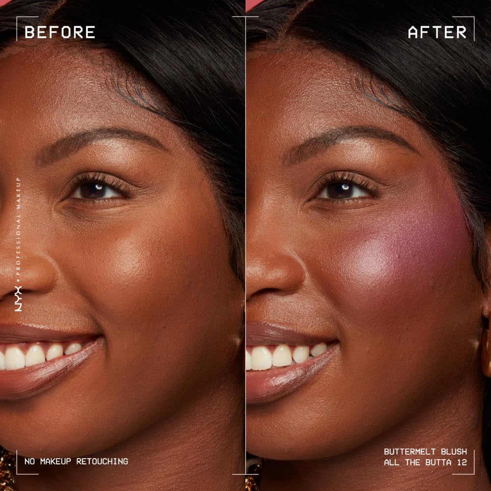 NYX Buttermelt Pressed Powder Blush | All The Butta