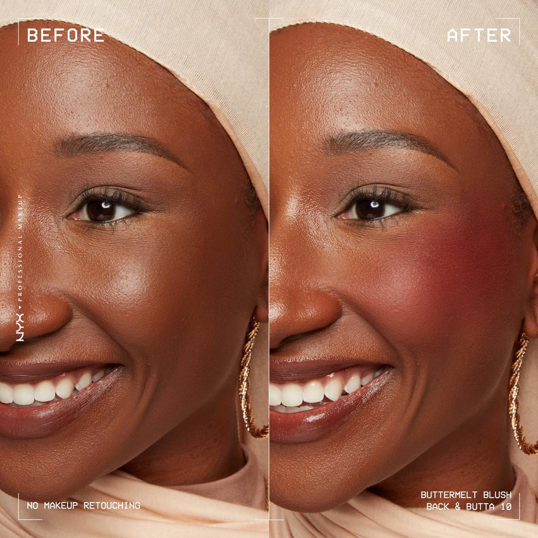 NYX Buttermelt Pressed Powder Blush | Back and Butta