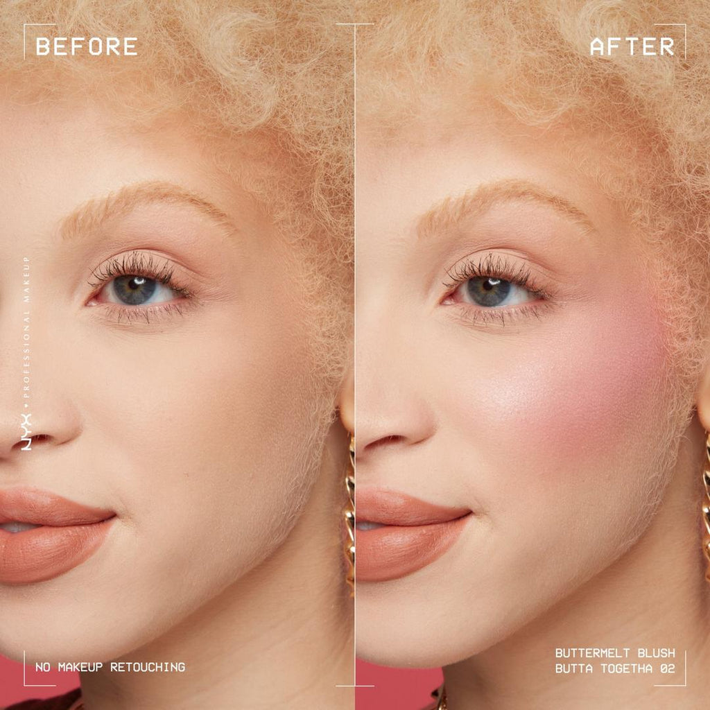 NYX Buttermelt Pressed Powder Blush | Butta Together