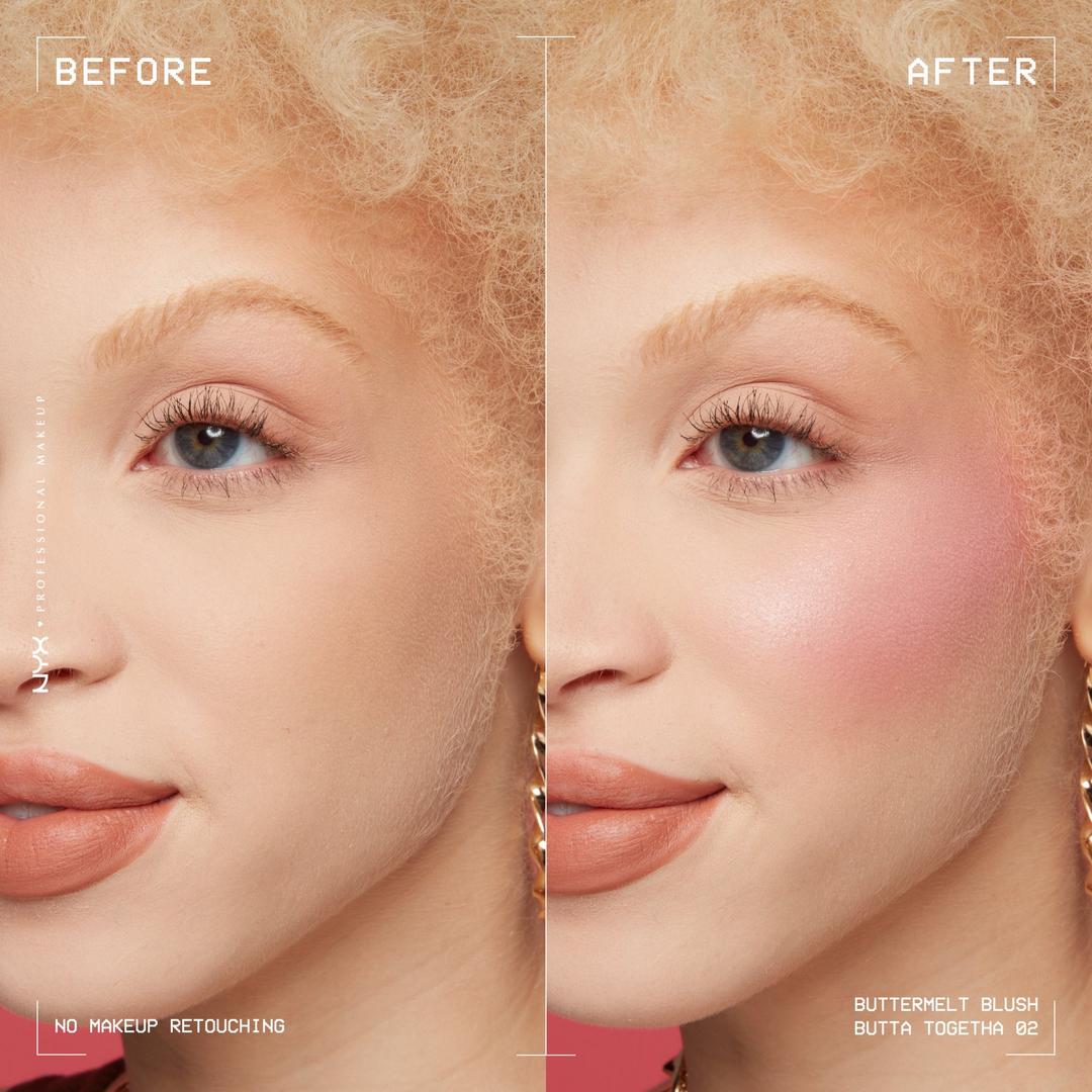 NYX Buttermelt Pressed Powder Blush | Butta Together
