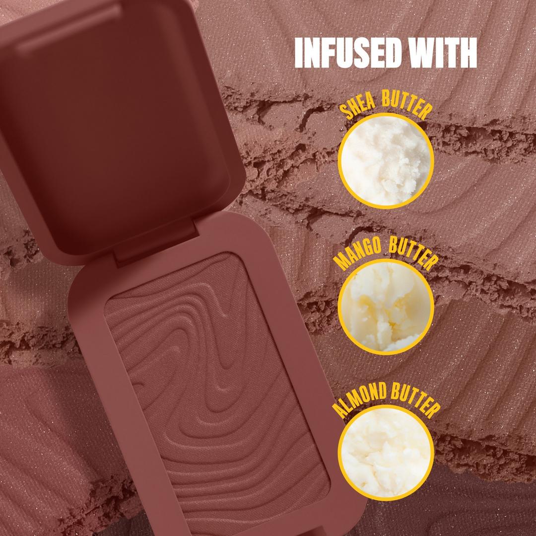 NYX Buttermelt Pressed Powder Natural Finish Bronzer | Butta Biscuit