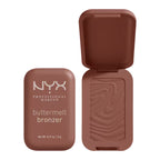 NYX Buttermelt Pressed Powder Natural Finish Bronzer | Butta Off