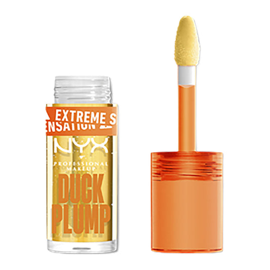 NYX Duck Plump High Pigment Plumping Gloss Deluxe Sample 2.7 ml / 0.09 oz | 01 Clearly Spicy