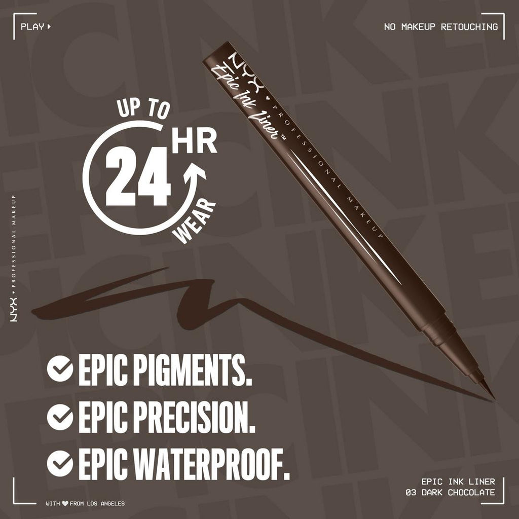 NYX Epic Ink Liner | Dark Chocolate