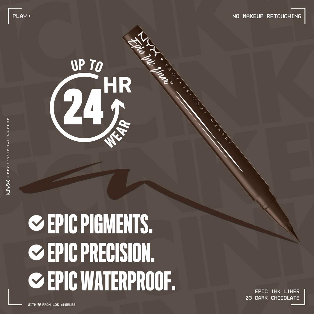 NYX Epic Ink Liner | Dark Chocolate
