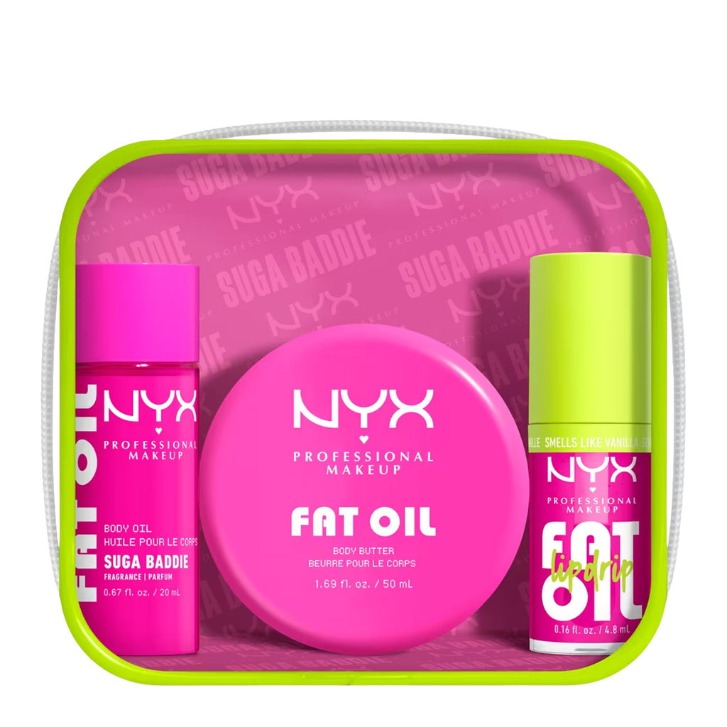 NYX Fat Oil Lip Drip and Body Kit | Suga Baddie