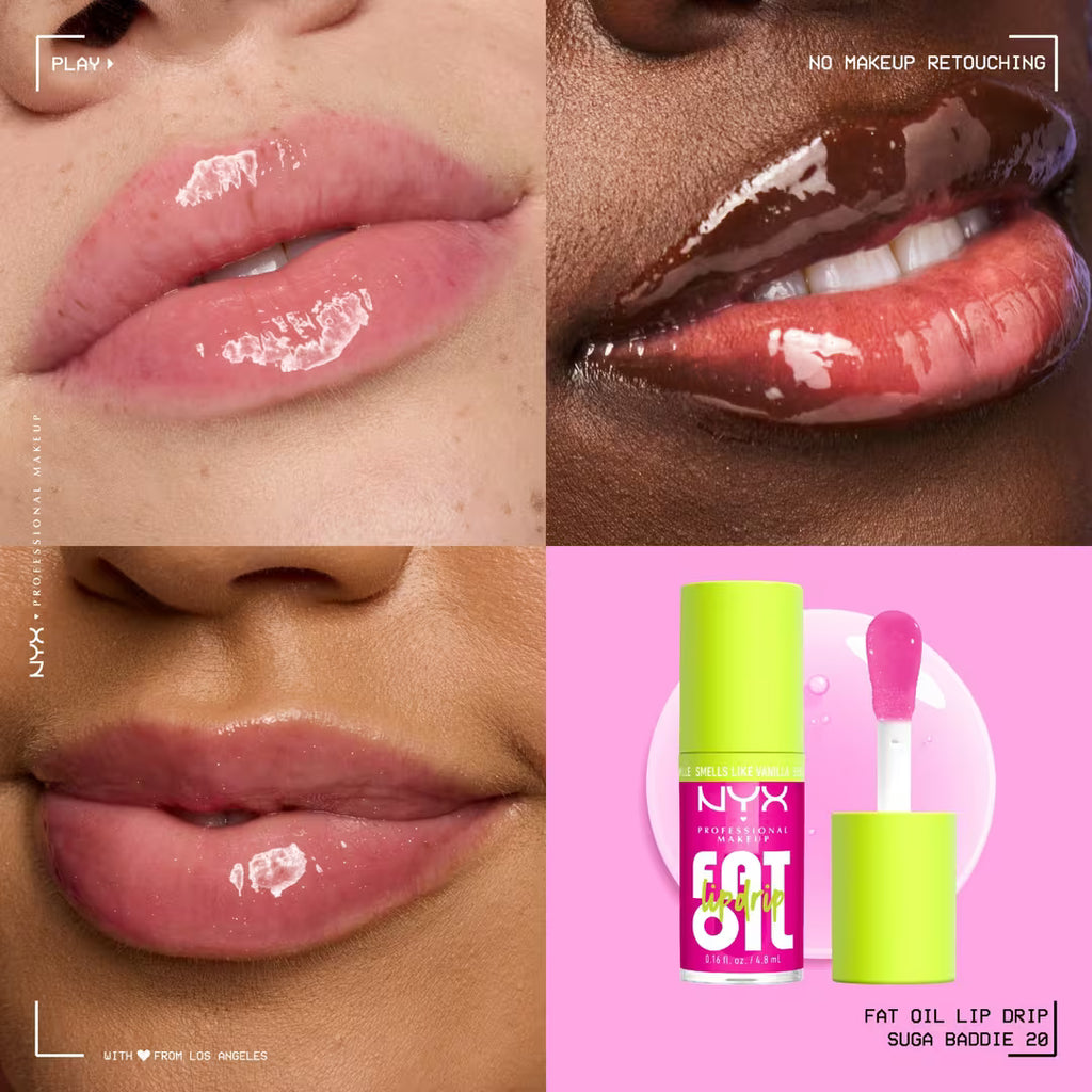NYX Fat Oil Lip Drip and Body Kit | Suga Baddie