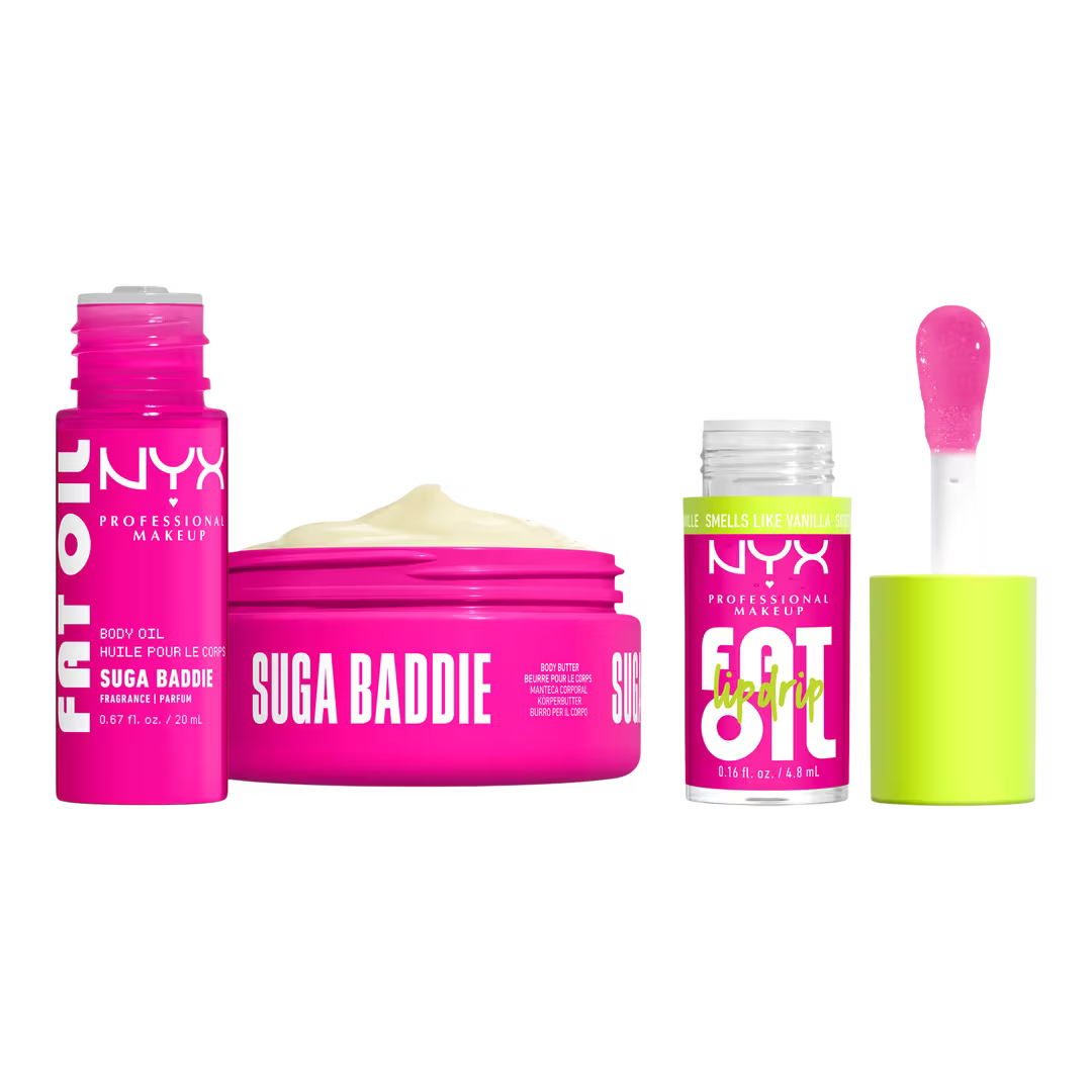 NYX Fat Oil Lip Drip and Body Kit | Suga Baddie