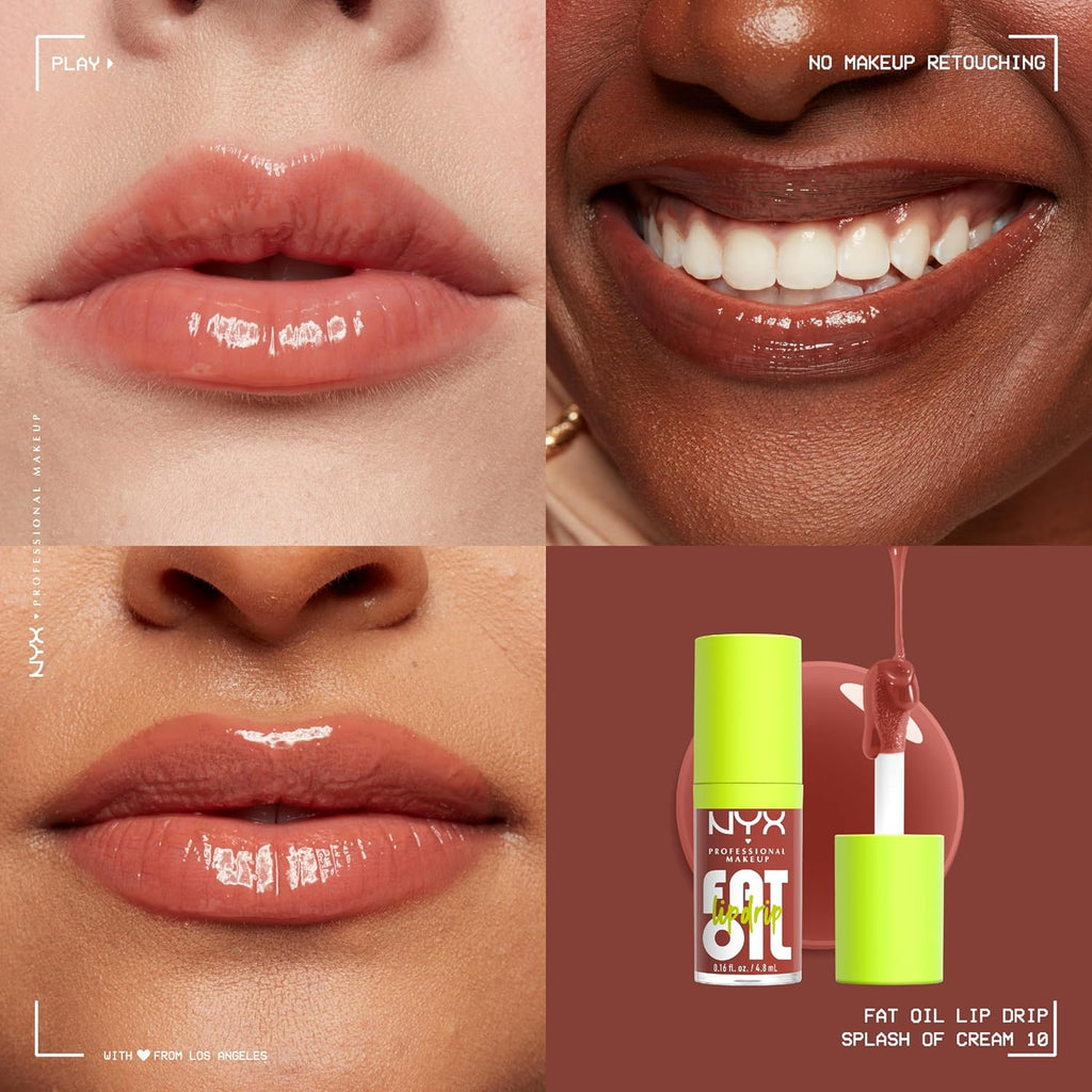 NYX Fat Oil Lip Drip | Splash Of Cream