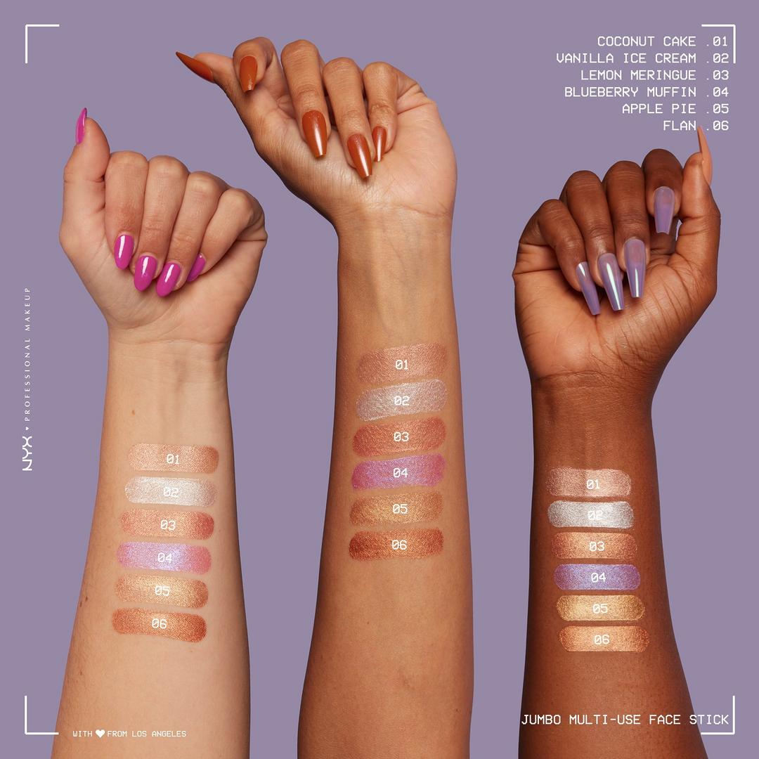 NYX Jumbo Multi-Use Highlighter Sticks | Flan