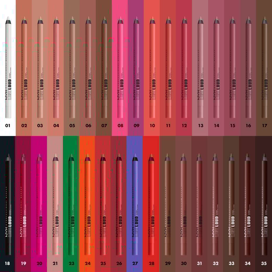 NYX Line Loud Lip Pencil | Too Blessed