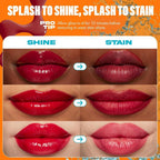 NYX Lip IV Hydrating Gloss Stain | Drippin In Rose