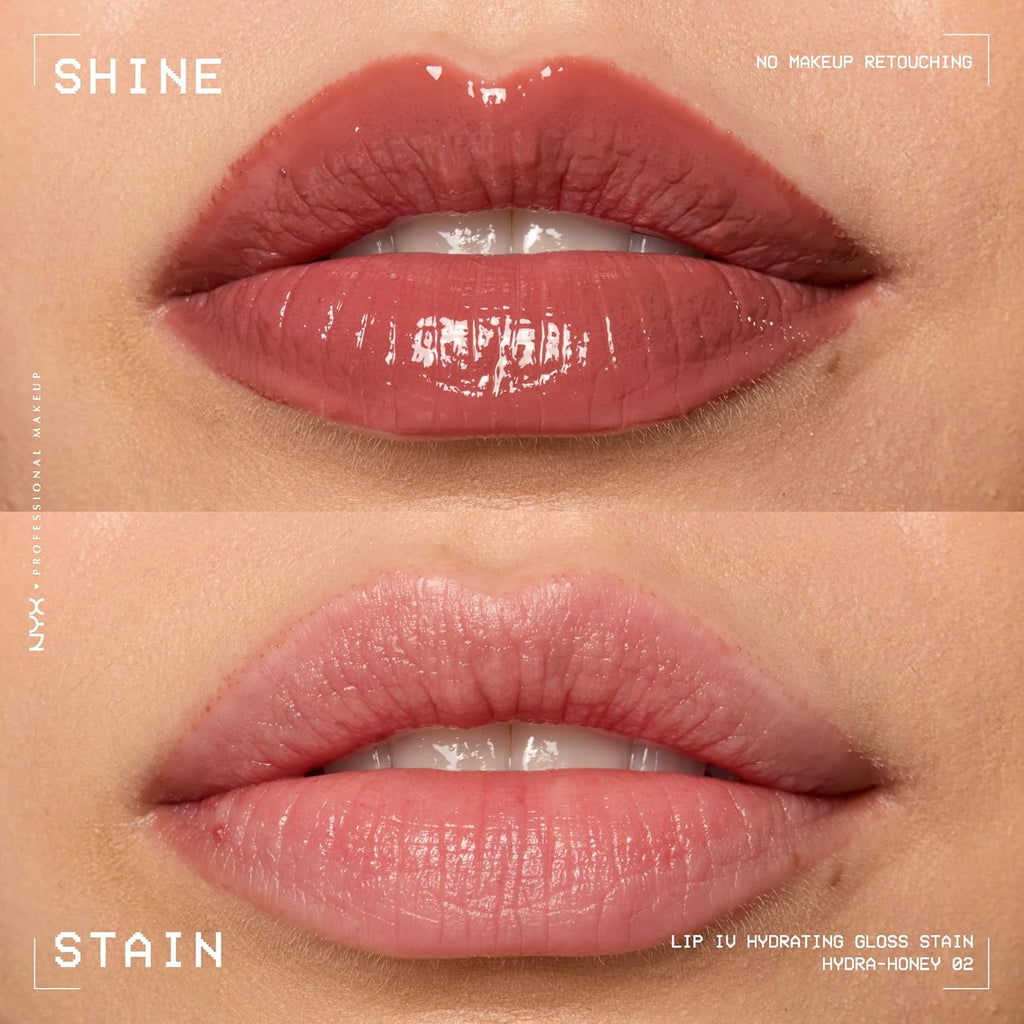 NYX Lip IV Hydrating Gloss Stain | Hydra Honey