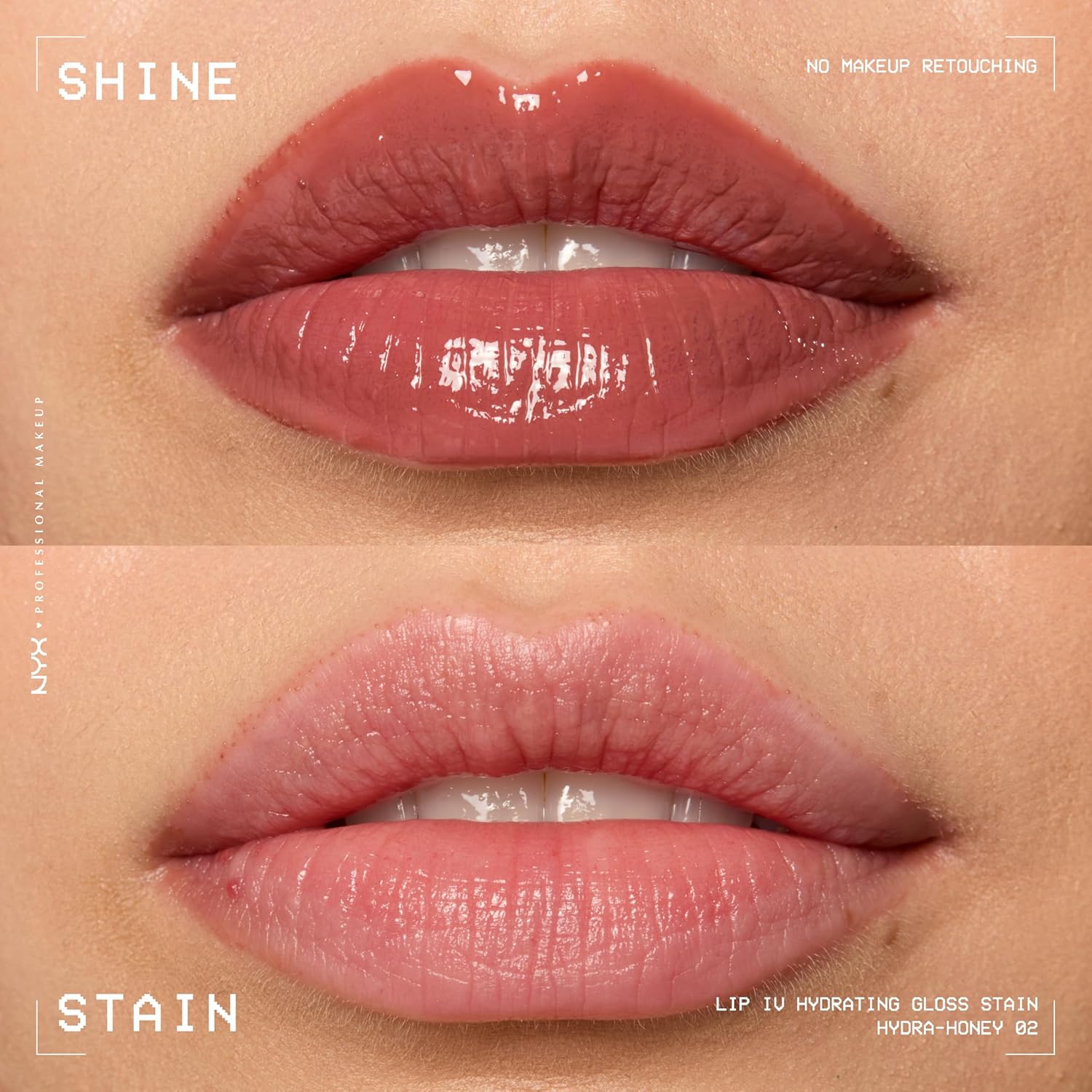 NYX Lip IV Hydrating Gloss Stain | Hydra Honey