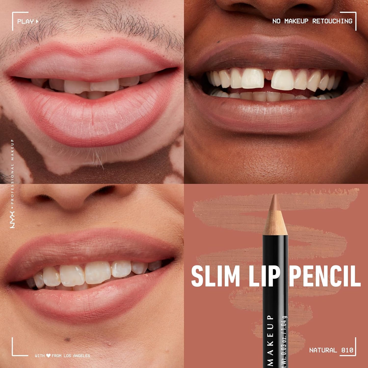 NYX Lip Pencil | Natural