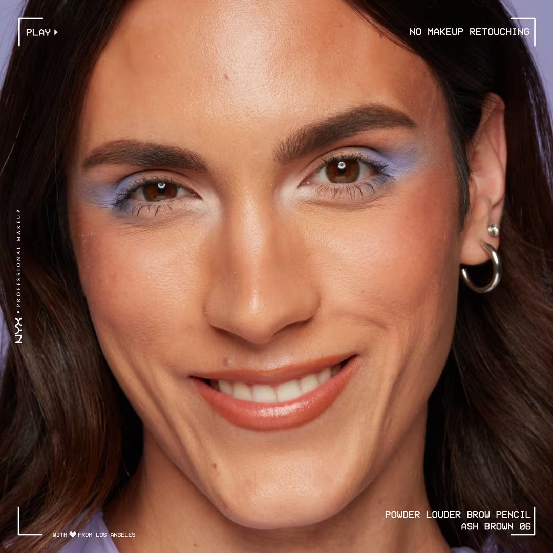 NYX Powder Louder Brow Powder Pencil | Ash Brown