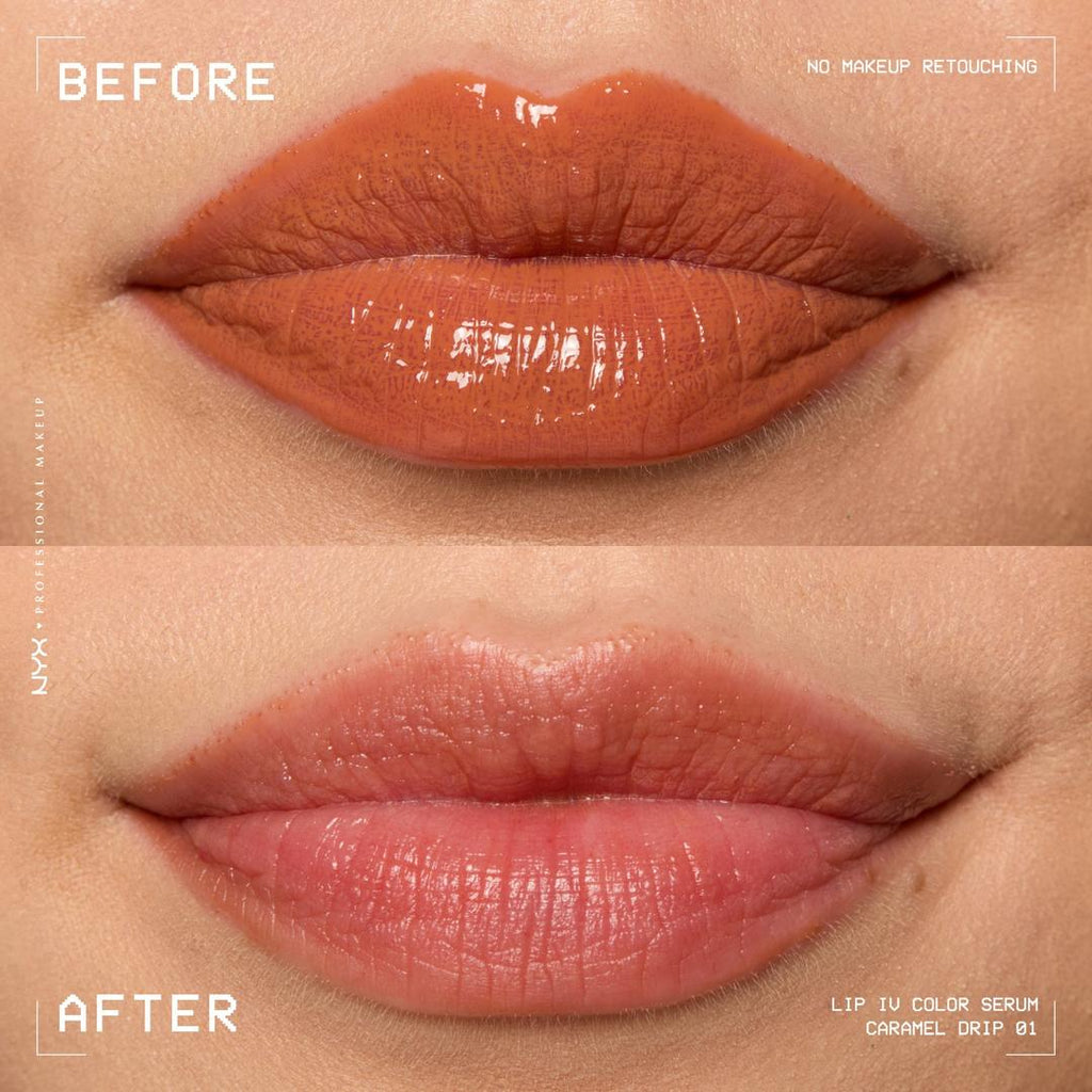 NYX Lip IV Hydrating Gloss Stain | Caramel Drip