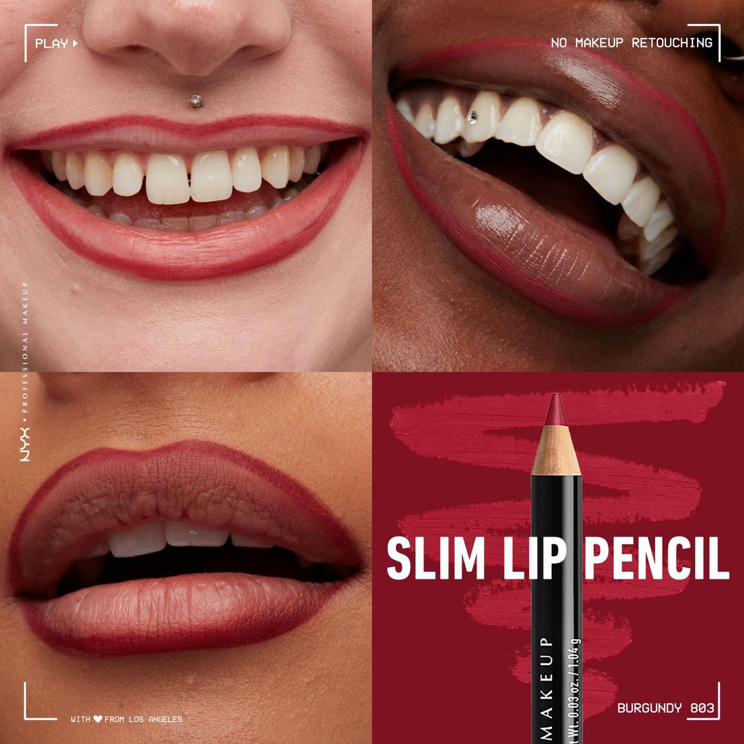 NYX Lip Pencil | Burgundy